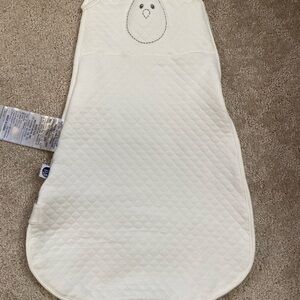Nested Bean White Quilted Baby Sleep Sack